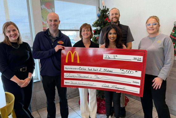 McDonald’s Nichols Organization Donates ,000 to Support Hunger Relief Efforts in Eastern Oklahoma