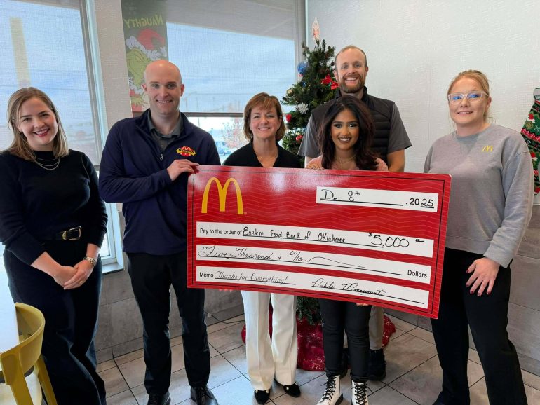 McDonald’s Nichols Organisation Donates ,000 to Support Hunger Relief Efforts in Eastern Oklahoma
