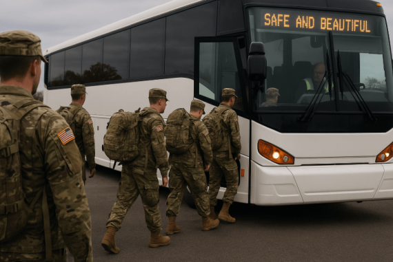 Oklahoma National Guard Mobilises for Washington Deployment Under ‘Safe and Beautiful’ Mission