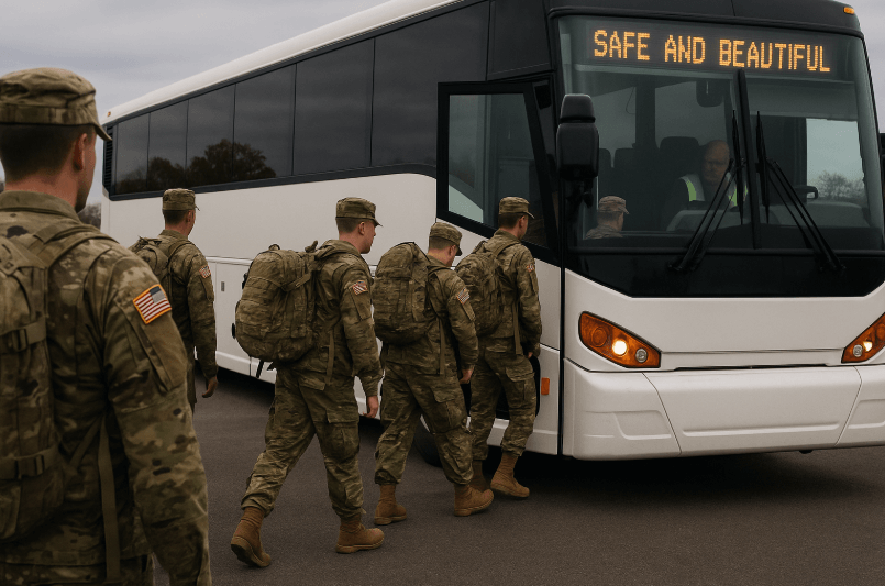 Oklahoma National Guard Mobilises for Washington Deployment Under ‘Safe and Beautiful’ Mission