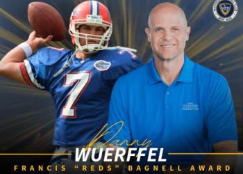 Danny Wuerffel to Receive Francis “Reds” Bagnell Award at 2026 Maxwell Awards Gala