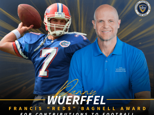 Danny Wuerffel to Receive Francis “Reds” Bagnell Award at 2026 Maxwell Awards Gala Danny Wuerffel to Receive Francis “Reds” Bagnell Award at 2026 Maxwell Awards Gala