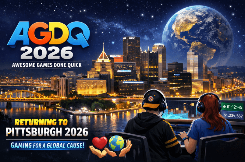 Awesome Games Done Quick 2026 Returns to Pittsburgh With Global Charity Focus