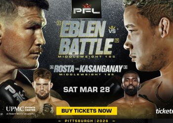 PFL Expands Pittsburgh Debut Card as Two Additional Bouts Strengthen March Event