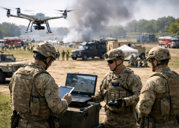 Oklahoma National Guard Showcases Drone Capabilities in Large-Scale Emergency Response Exercise