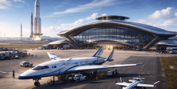 Infinity One Oklahoma Spaceport Unveiled as State Targets Aerospace Growth Infinity One Oklahoma Spaceport Unveiled as State Targets Aerospace Growth