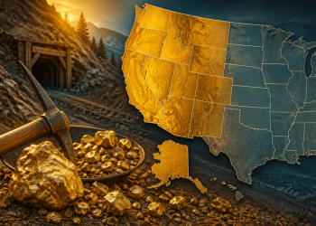 The states where you are most likely to find gold revealed in new study