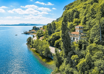 On Lake Maggiore, Gianfranco Ferré’s Castello Pellegrini Returns to the Market