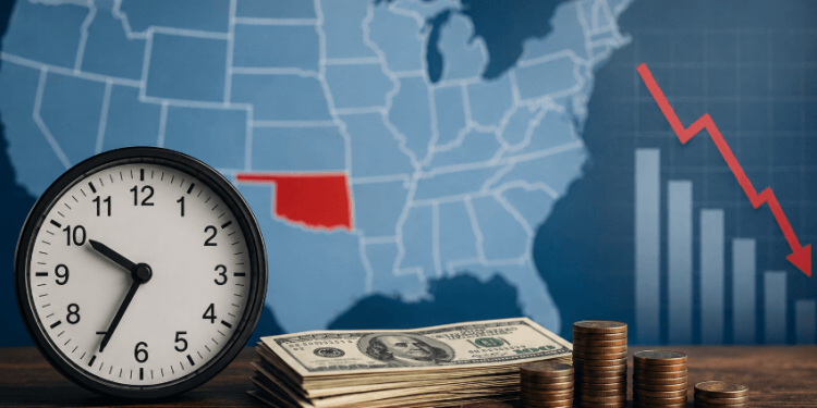 Oklahoma Ranks Among States With Longer Workweeks and Lower Pay, Study Finds Oklahoma Ranks Among States With Longer Workweeks and Lower Pay, Study Finds