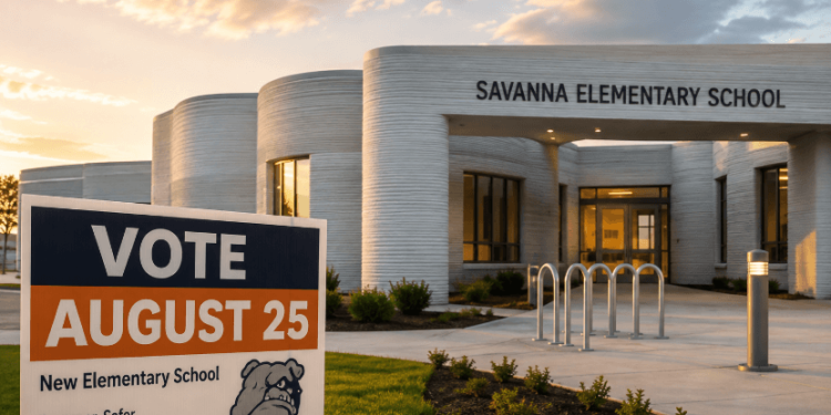 Savanna Voters to Decide on Proposed 3D-Printed Elementary School