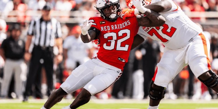 Texas Tech’s LaDamion Guyton Named Shaun Alexander Freshman Player of the Week
