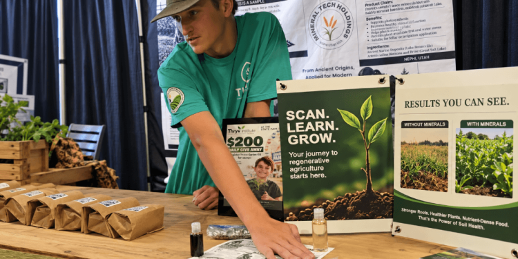 THRYV Institute Distributes More Than 2,500 Soil-Enhancing Kits at Utah State Fair THRYV Institute Distributes More Than 2,500 Soil-Enhancing Kits at Utah State Fair