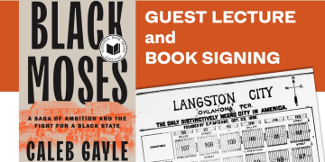 Black Moses Author Caleb Gayle to Speak at Oklahoma History Center
