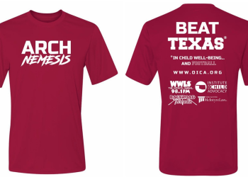 OICA Launches ‘Arch Nemesis’ T-Shirt Fundraiser Ahead of Red River Rivalry OICA Launches ‘Arch Nemesis’ T-Shirt Fundraiser Ahead of Red River Rivalry