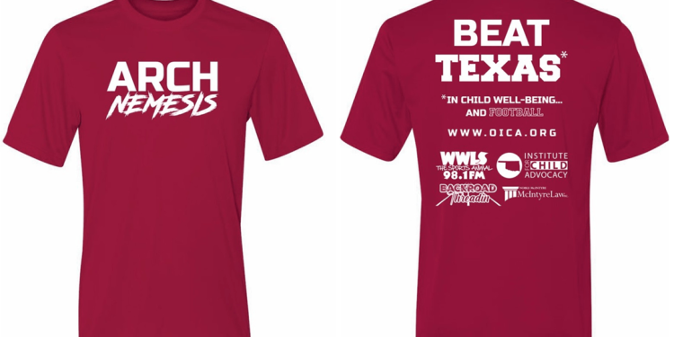 OICA Launches ‘Arch Nemesis’ T-Shirt Fundraiser Ahead of Red River Rivalry